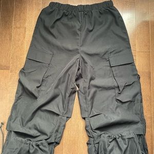 Cargo black pants